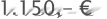 1.150,- �